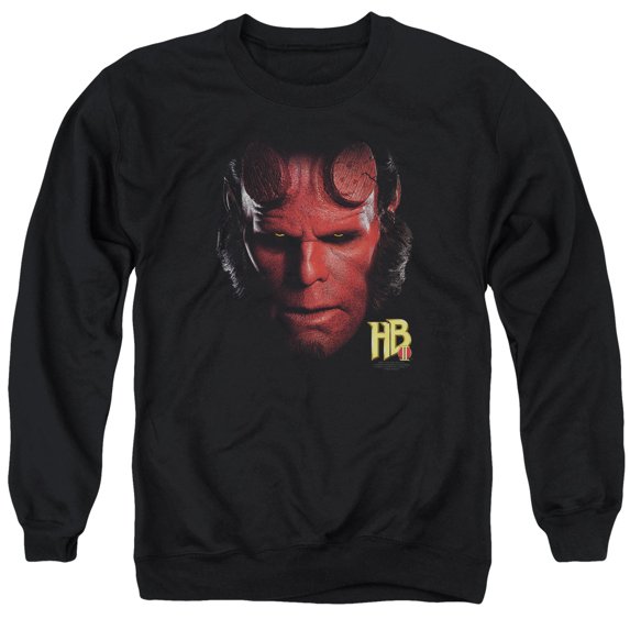 Hellboy Ii - Hellboy Head - Crewneck Sweatshirt - XX-Large