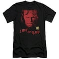 thumbnail image 1 of Hellboy Ii - I Bet On Red - Premium Slim Fit Short Sleeve Shirt - Large, 1 of 2