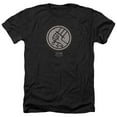 thumbnail image 1 of Hellboy Ii - Mignola Style Logo - Heather Short Sleeve Shirt - XXX-Large, 1 of 2