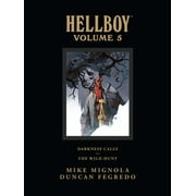 Hellboy Dark Horse Library Hellboy Library Edition Volume 5 Darkness Calls and the Wild Hunt, Book 05, Hardcover