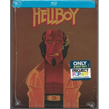 Hellboy Limited Edition Steelbook (Blu Ray + Digital HD)