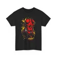 thumbnail image 1 of Hellboy Tee, Cool Comic Book Graphic T-Shirt, Superhero Costume Cosplay Top, 1 of 2