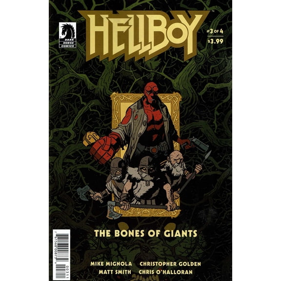 Hellboy: The Bones of Giants (2nd Series) #3 VF ; Dark Horse Comic Book