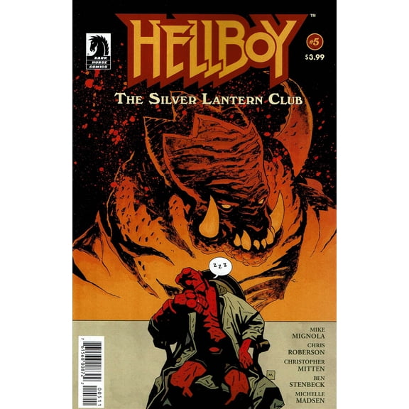 Hellboy: The Silver Lantern Club #5 VF ; Dark Horse Comic Book