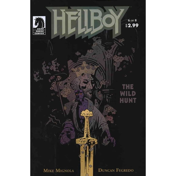Hellboy: The Wild Hunt #6 VF ; Dark Horse Comic Book
