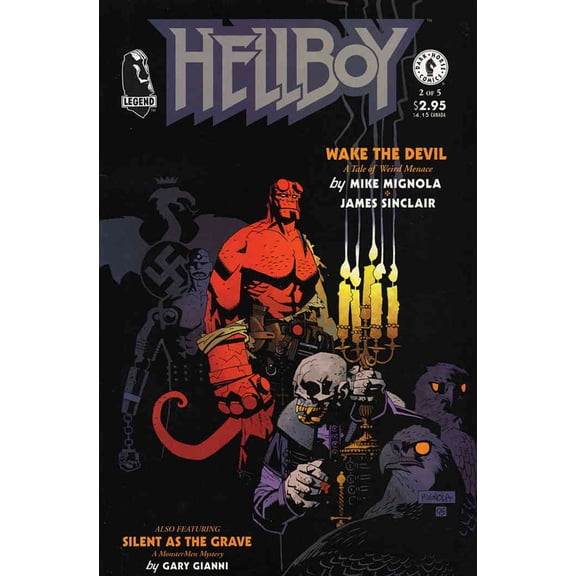 Hellboy: Wake the Devil #2 VF ; Dark Horse Comic Book