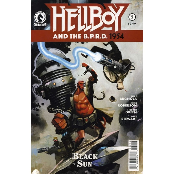 Hellboy and the B.P.R.D.: 1954-Black Sun #2 VF ; Dark Horse Comic Book