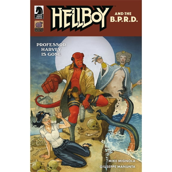 Hellboy and the B.P.R.D.: Professor Harvey is Gone one-shot (CVR A) (Giuseppe Manunta) Dark Horse Comics Comic Book 2025