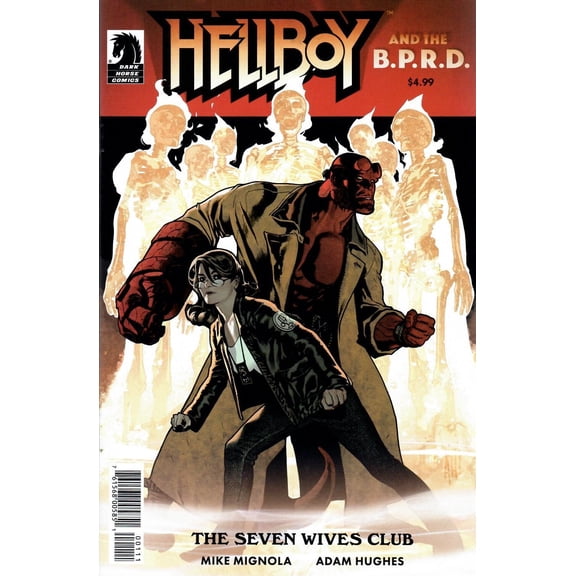 Hellboy and the B.P.R.D.: The Seven Wives Club #1A VF ; Dark Horse Comic Book