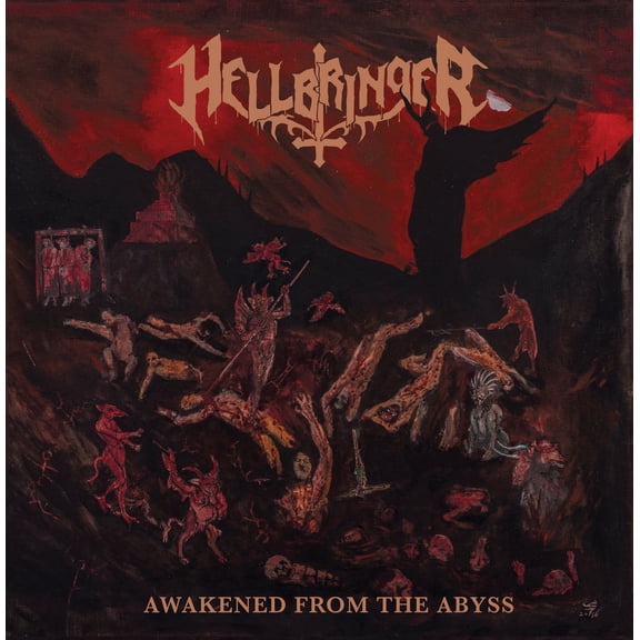 Hellbringer Awakened from the Abyss (Vinyl Record) 12" Album Coloured Vinyl