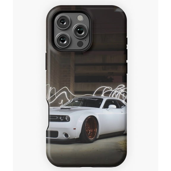 Hellcat Muscle Car Emblem Case for iPhone 17 16 15 14 13 12 11 Pro Max