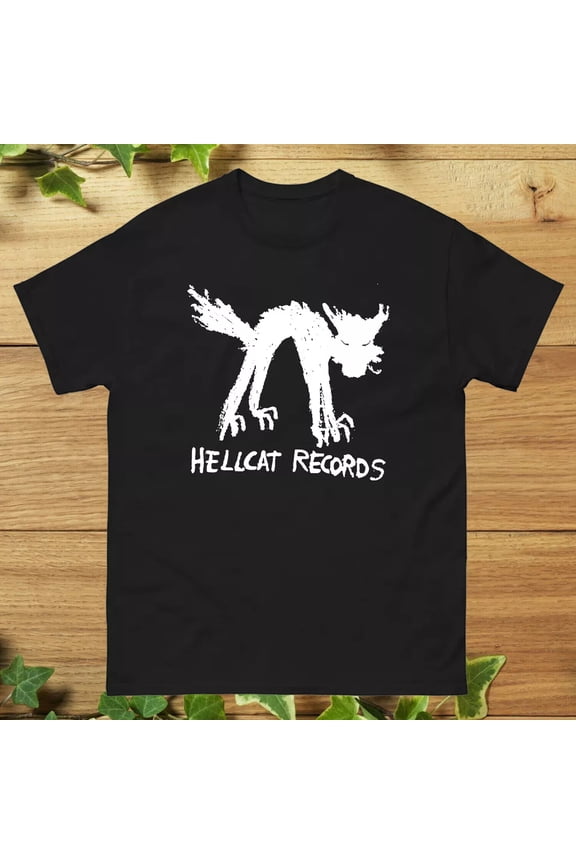 Hellcat Records Artists Label Logo Mens T-Shirt