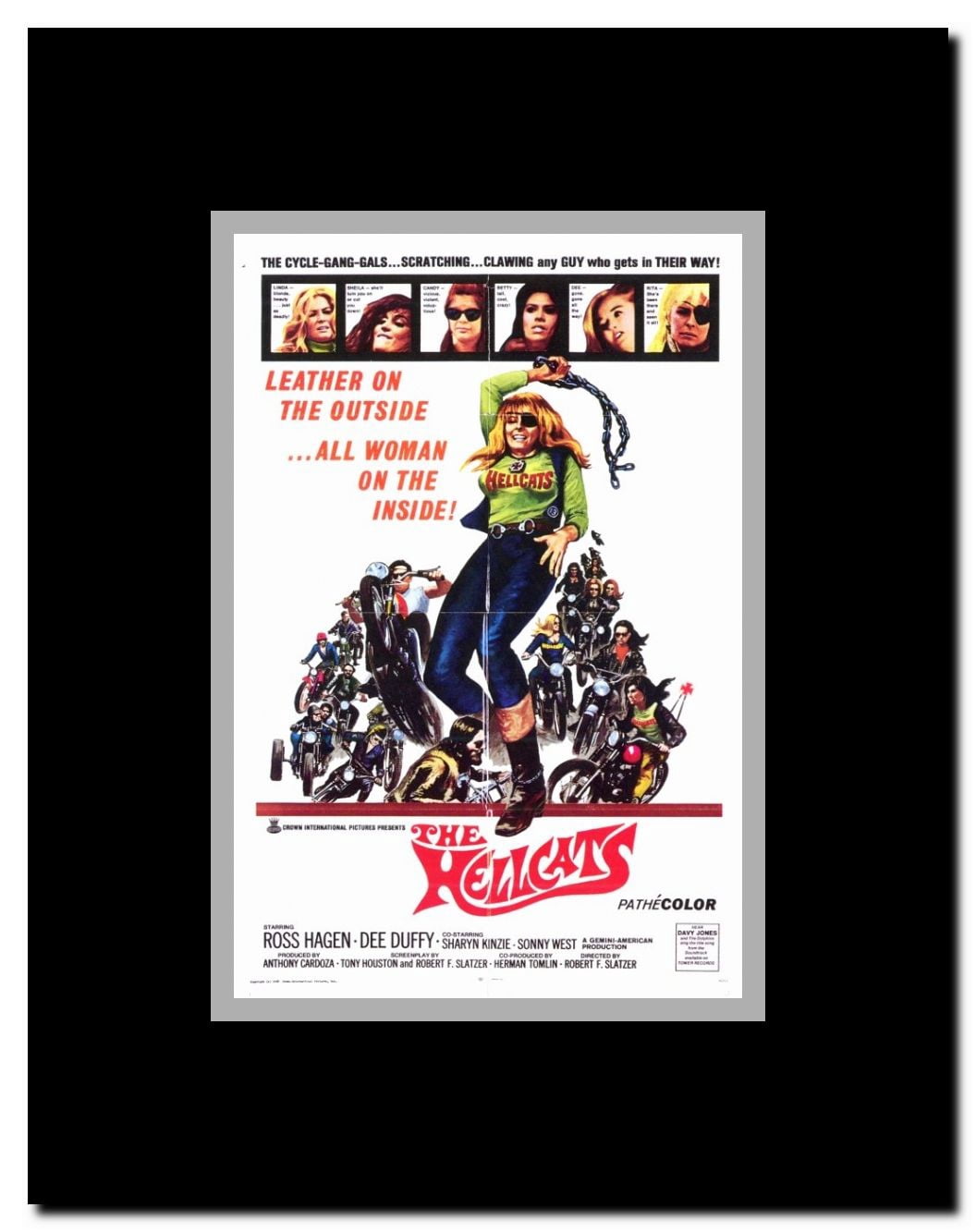 Hellcats Framed Movie Poster