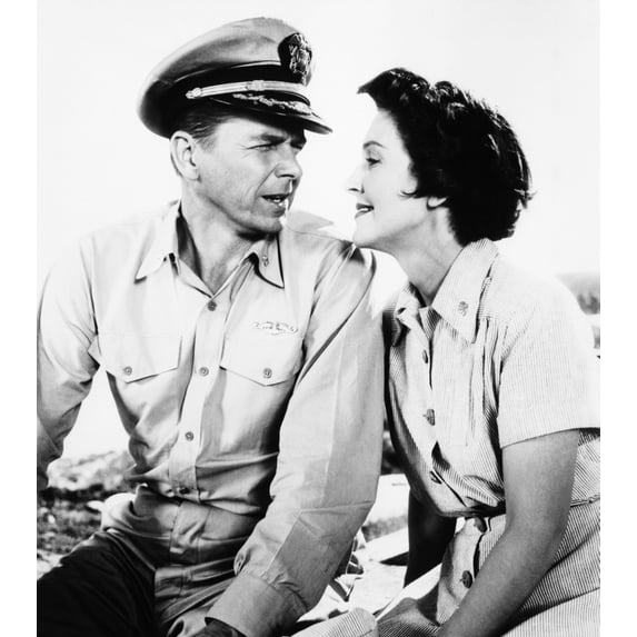 Hellcats Of The Navy Ronald Reagan Nancy Davis 1957 Photo Print (8 x 10)