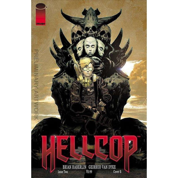 Hellcop (2nd Series) #2B VF ; Image Comic Book