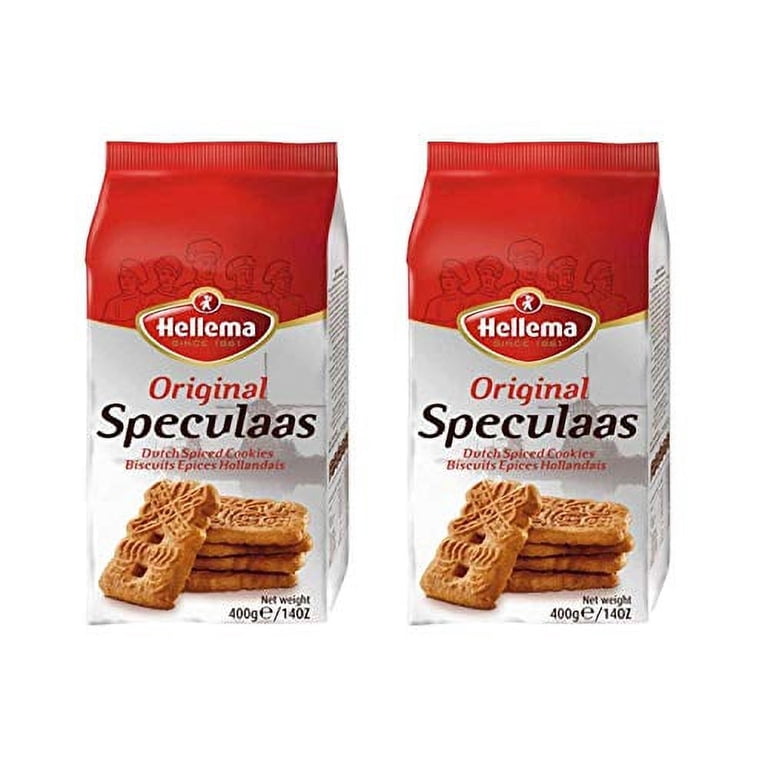 Hellema Windmill, Speculaas, Dutch Spiced Cookies, 2 bag pack