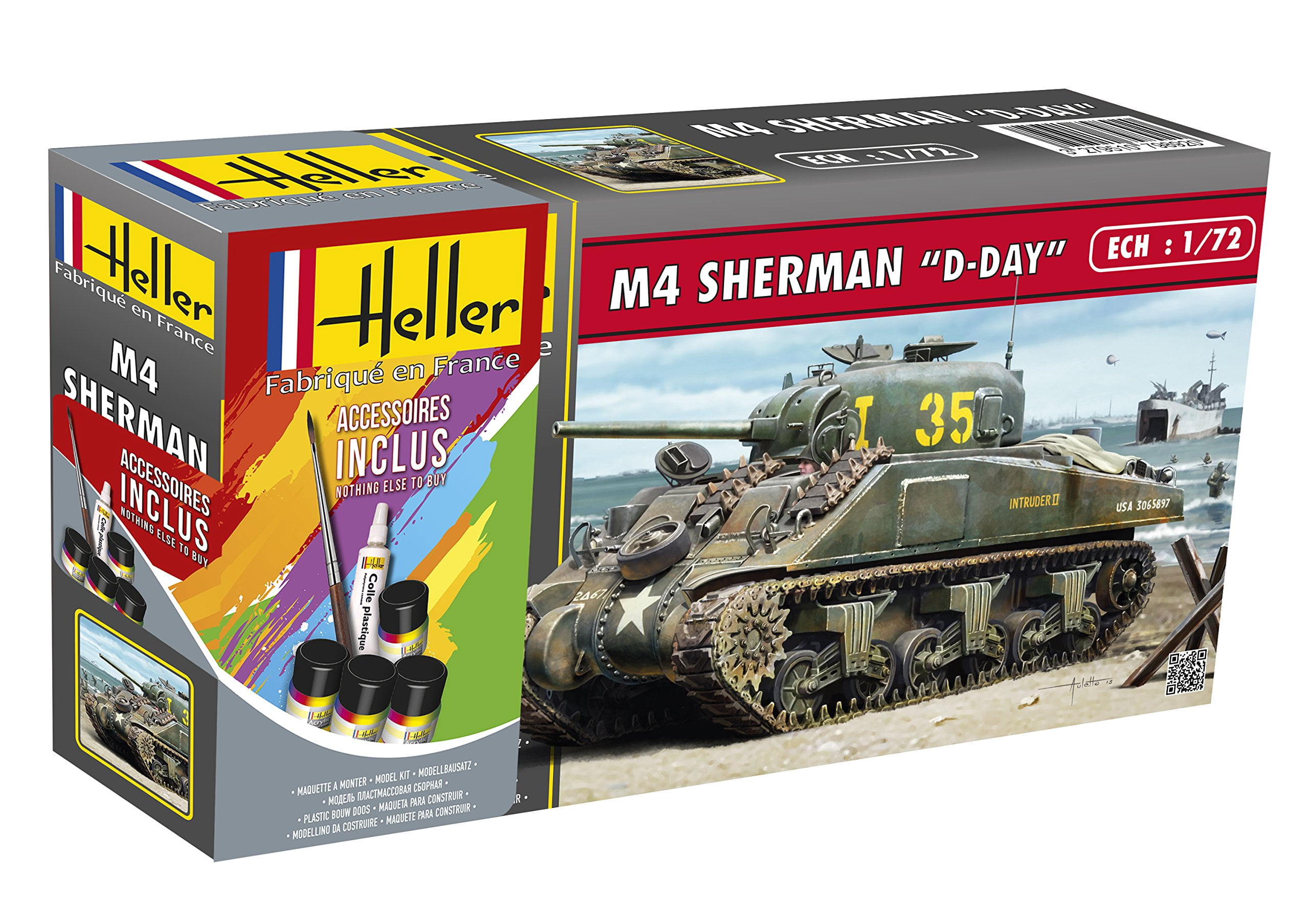 Coffret maquette Heller D-DAY AIR ASSAULT - 52313 - Modélisme