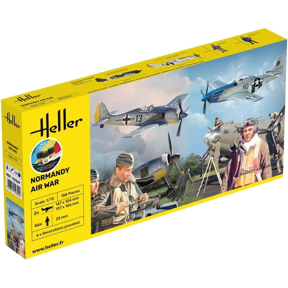 Heller 52329 Starter Kit Normandy Airwar 1/72