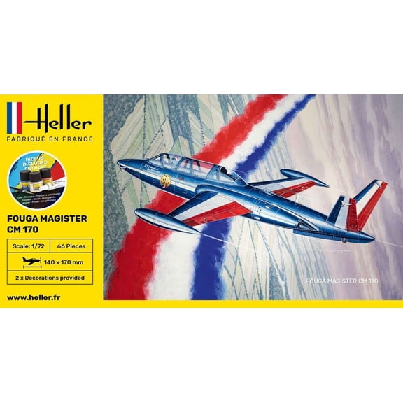 Heller HEL56220 Model Kit, Various