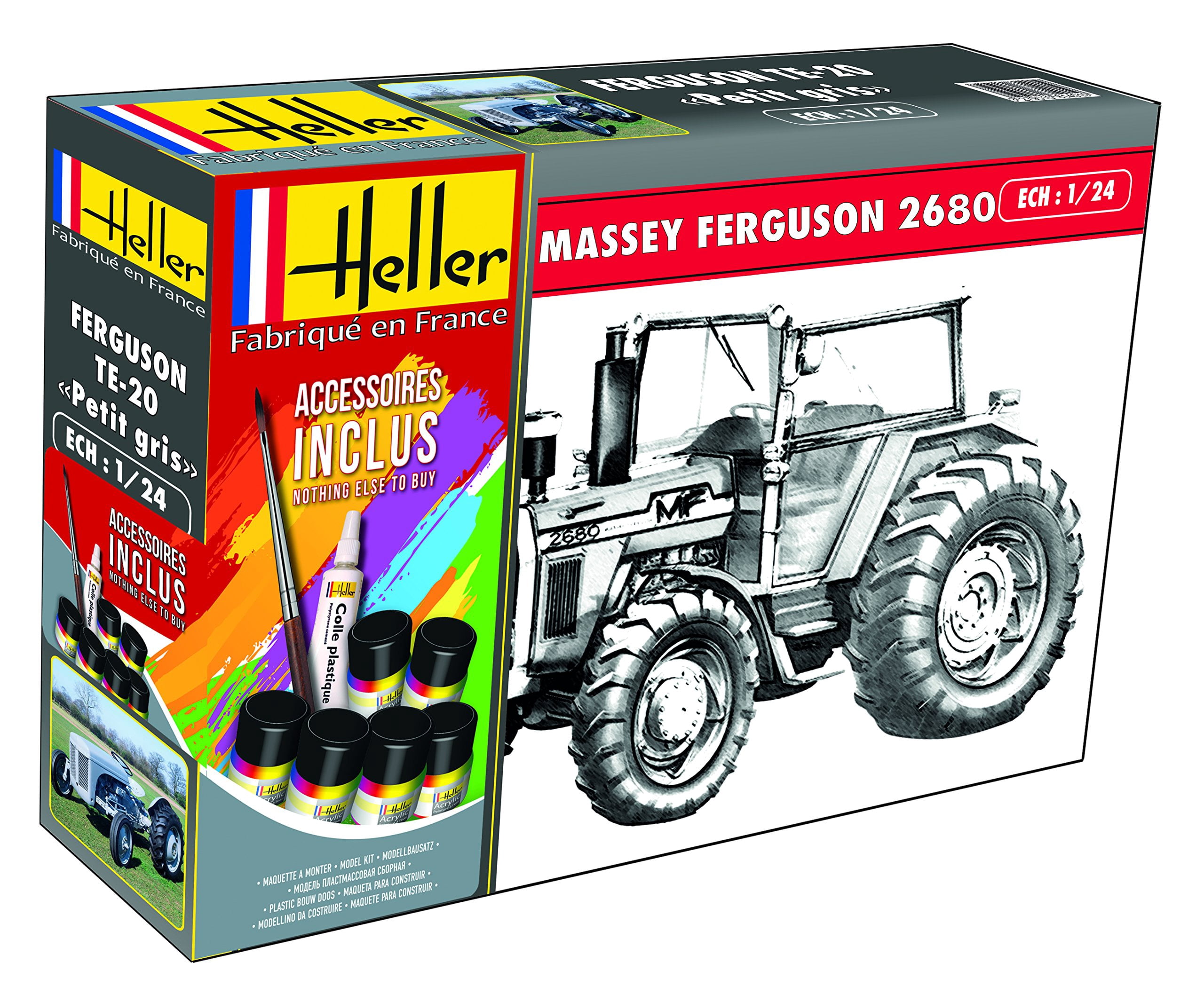 Heller HEL30325 Modelbouwset, Ongelakt