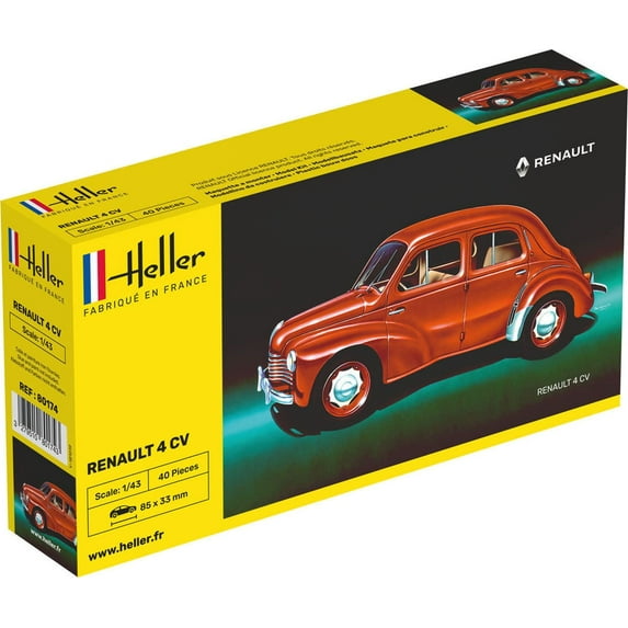 Heller HEL80174 1:43-Renault 4 CV