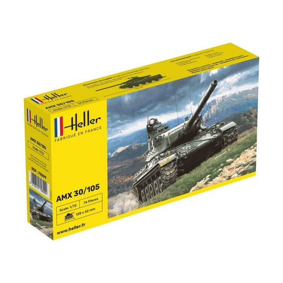 Heller Models AMX 30/105 French Tank New