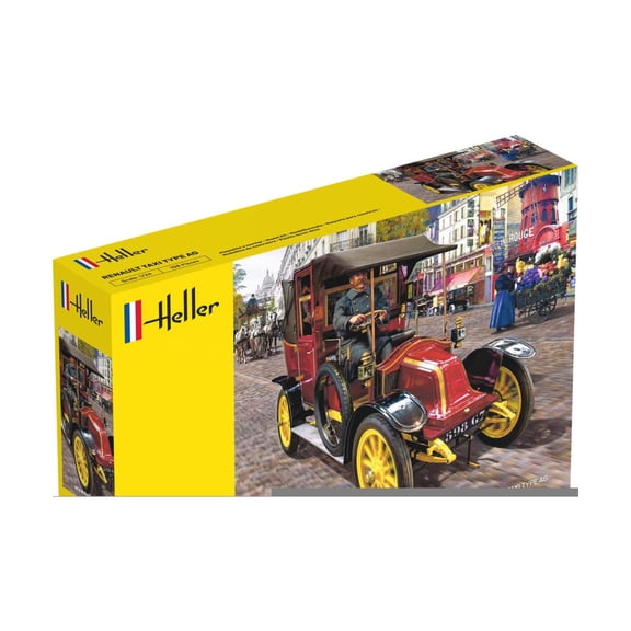 Heller Models Renault Taxi Type AG New