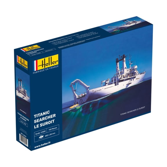 Heller Models Titanic Searcher Le Suroit New