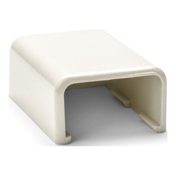 Hellermann Tyton TSR2FW-36 1-1/4" End Cap, PVC, Office White (Pack of 10)
