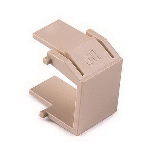 HellermannTyton Blank Insert - Ivory 10 Pack, BLANK-I
