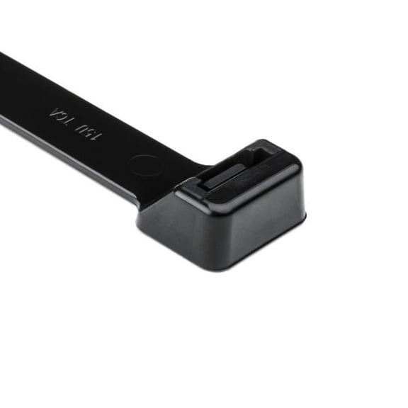 T255R0HIRX2 - Hvy Duty Cble Tie 20in L UL Rated 250lb TS Blck (25 EA)
