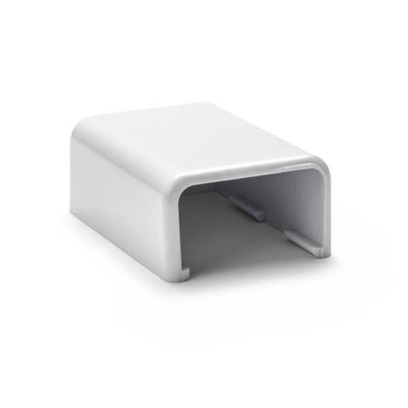 HellermannTyton - TSRP2W-36 - End Cap 1-1/4in 3-Pc PVC Wht (10 EA)