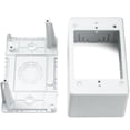 thumbnail image 1 of HellermannTyton - TSRPW-JB3 - Sgl Gang Jct Box 2.77in Deep PVC Wht (1 EA), 1 of 2