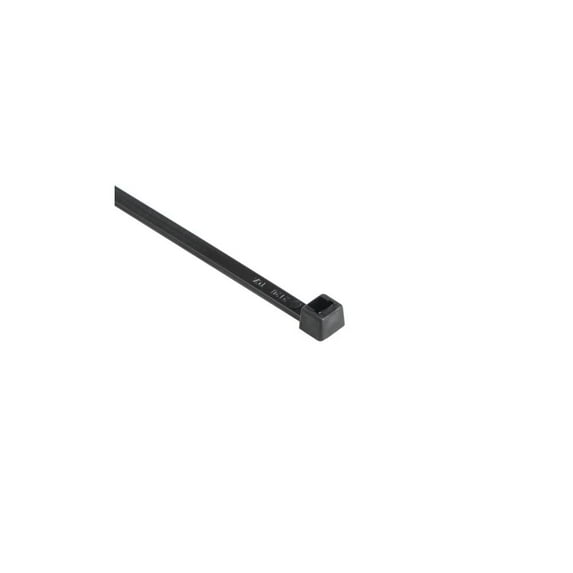 Hellermanntyton Pa66 Black 50 Lbs Tensile 8 In Long Ul Rated Cable Tie 100Qty