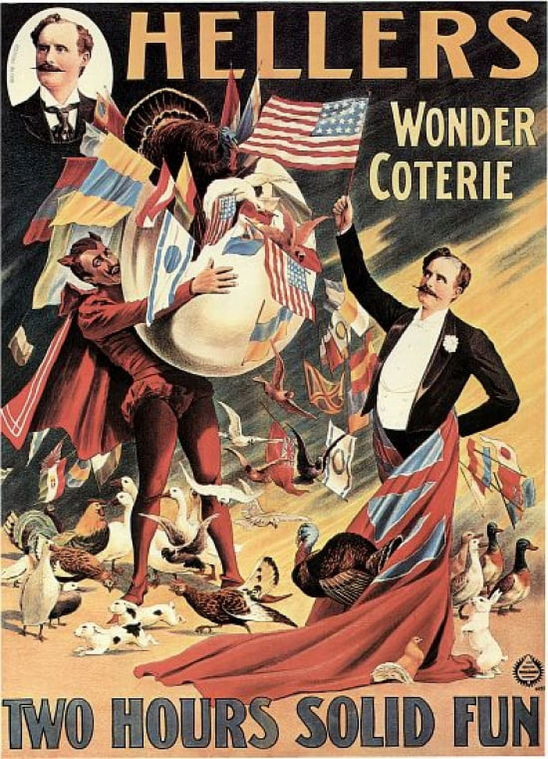 Hellers Wonder Coterie Magic Canvas Art - (24 x 36)