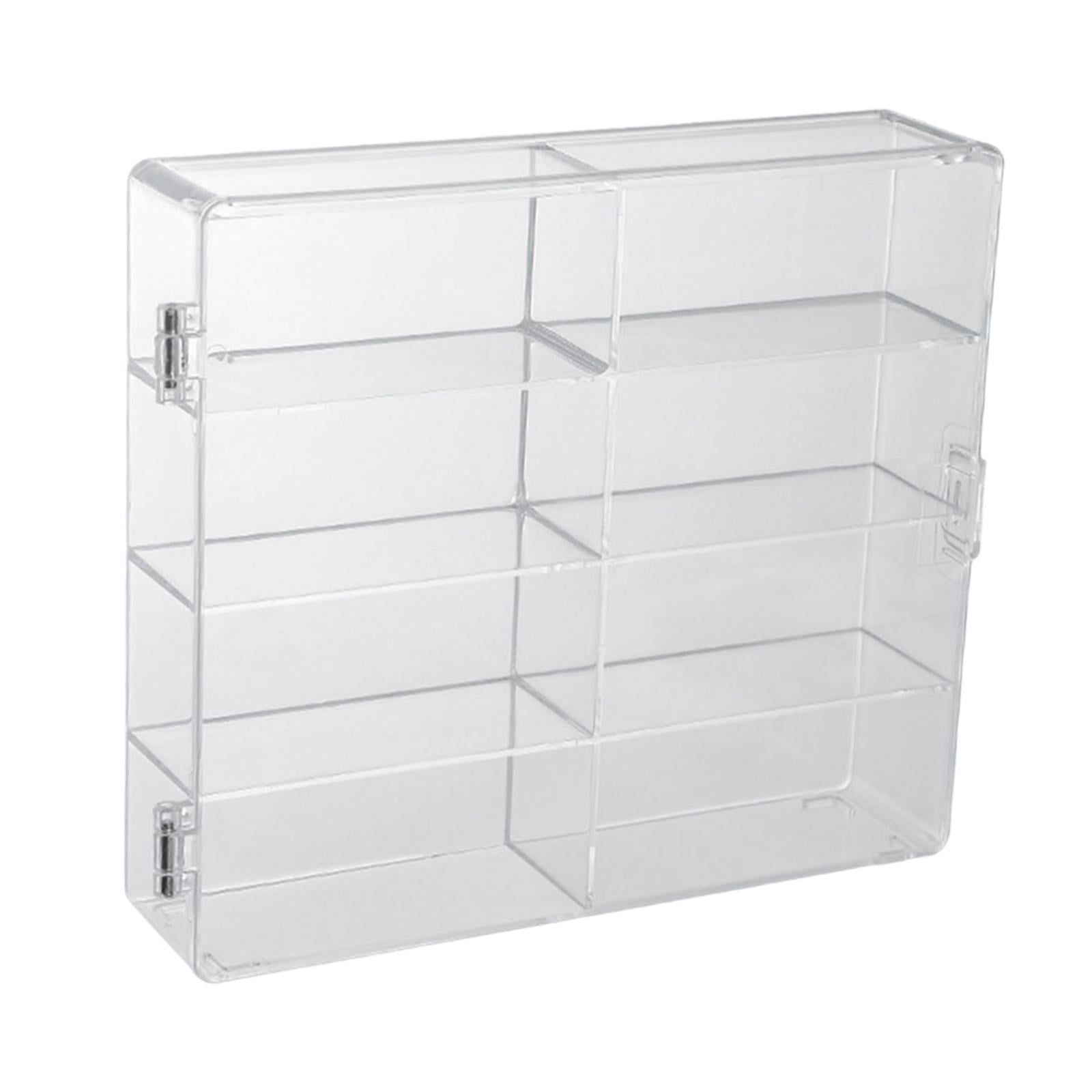 Hellery Display Case for Collectibles,Collectibles Display Box,Model
