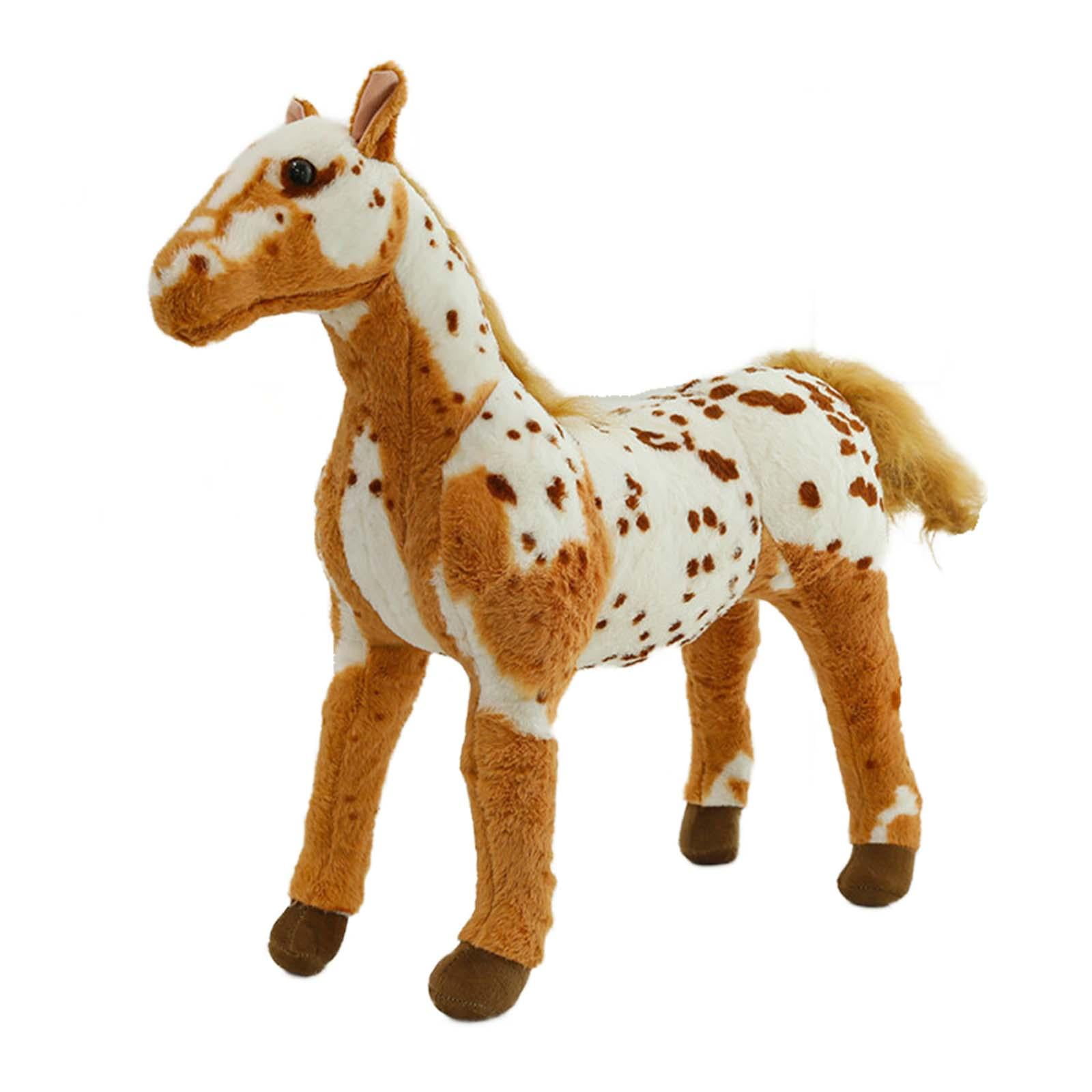 Hellery Horse Stuffed Animal Room Decor, Huggable Decorative Stuffed ...