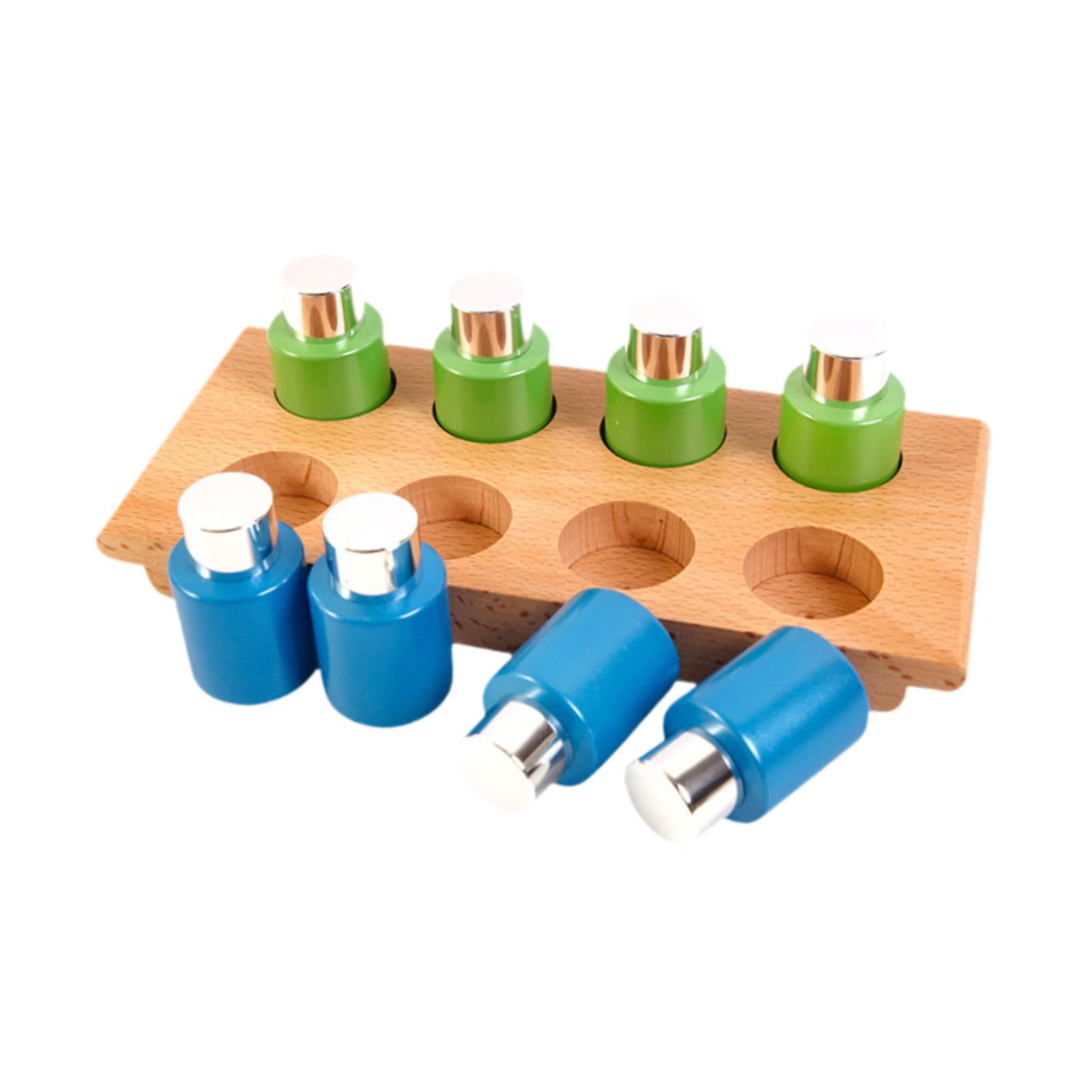 Hellery Montessori Tasting Bottle Sensory Training Toys Portable