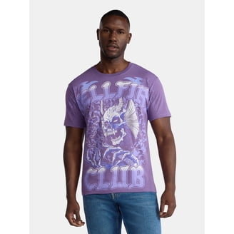 トップス STONE  PULLOVER SHIRT Stone Temple Pilots, Men's & Big Men's Boxy Fit Graphic Tee, Sizes