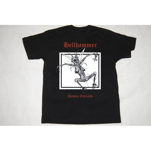 Hellhammer Band Music Black T-Shirt Cotton Unisex S-234XL JH277