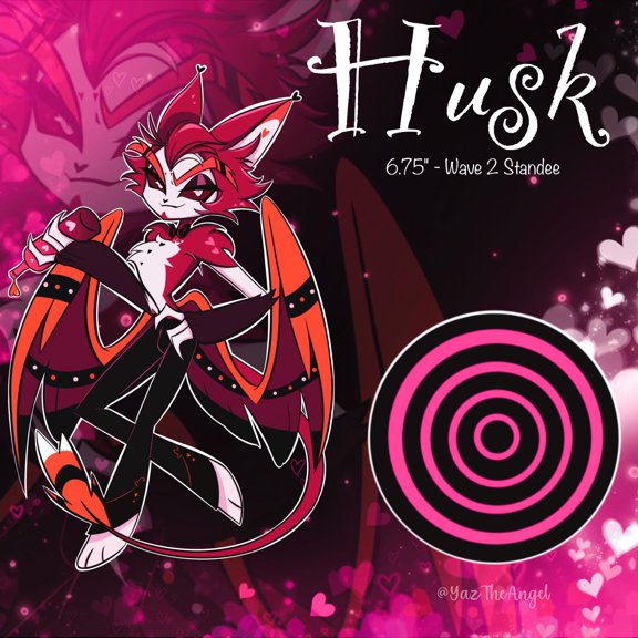 Hellish Valentines Husk Acrylic Standee (1 standee_15cm)