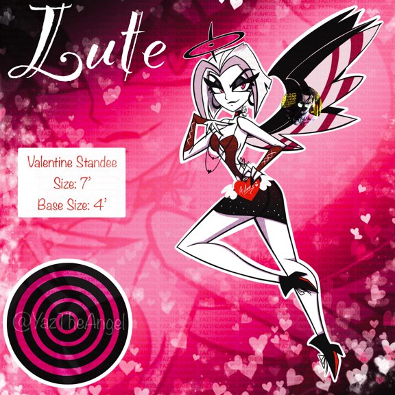 Hellish Valentines Lute WAVE 3 Acrylic Standee (1 standee_15cm)