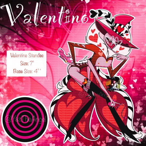 Hellish Valentines Valentino WAVE 3 Acrylic Standee (1 standee_15cm)