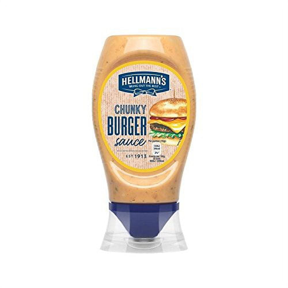 Hellmann,S Chunky Burger Sauce 250Ml