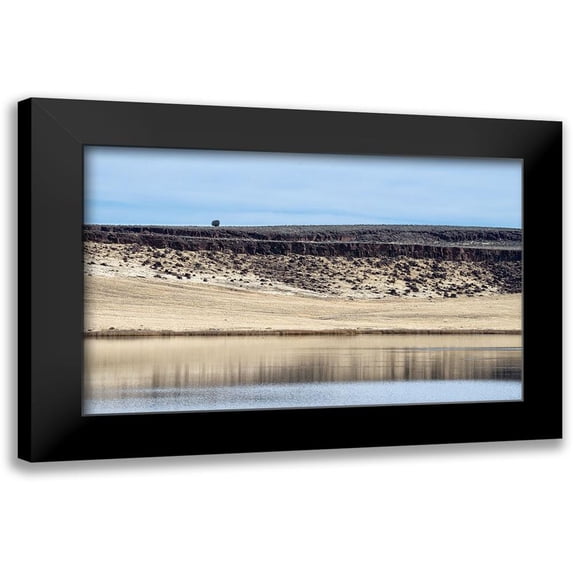 Hellmann, Stan 18x13 Black Modern Framed Museum Art Print Titled - Malheur II