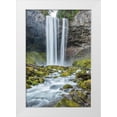 thumbnail image 1 of Hellmann, Stan 23x32 White Modern Wood Framed Museum Art Print Titled - Tamanawas Falls II, 1 of 4