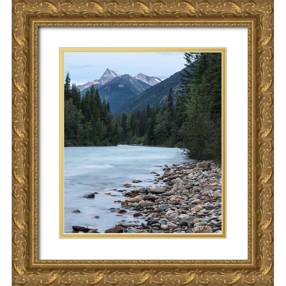 Hellmann, Stan 26x29 Gold Ornate Wood Framed with Double Matting Museum Art Print Titled - Oh Canada II