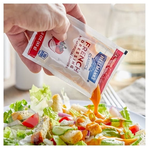 Hellmann's 1.5 oz. French Dressing Packet - 102/Case