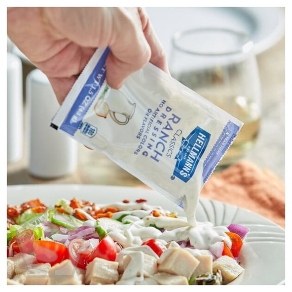 Hellmann's 1.5 oz. Ranch Dressing Packets - 102/Case