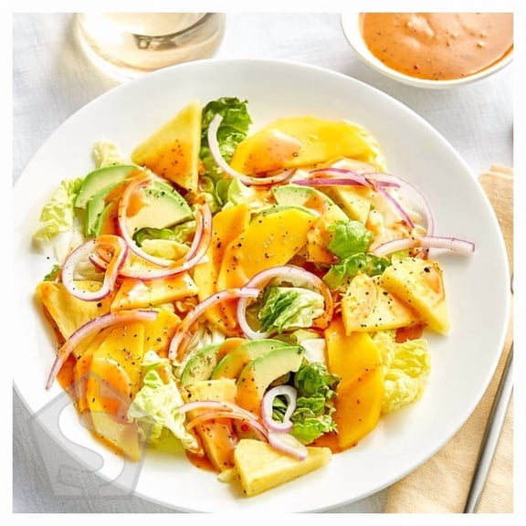 Hellmann's 1 Gallon Mango Pineapple Vinaigrette Dressing - 4/Case
